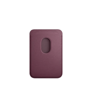 Чехол-кошелек Apple Fine Woven Wallet MagSafe Mulberry (MT253) для iPhone 15 | 14 | 13 | 12 (с поддержкой Локатора) - Фото 2
