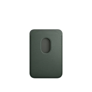 Чехол-кошелек Apple Fine Woven Wallet MagSafe Evergreen (MT273) для iPhone 15 | 14 | 13 | 12 (с поддержкой Локатора) - Фото 2