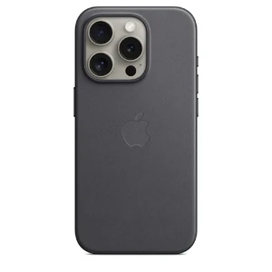 Защитный чехол Apple FineWoven Case с MagSafe Black (MT4H3) для iPhone 15 Pro - Фото 4