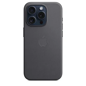 Защитный чехол Apple FineWoven Case с MagSafe Black (MT4H3) для iPhone 15 Pro - Фото 5