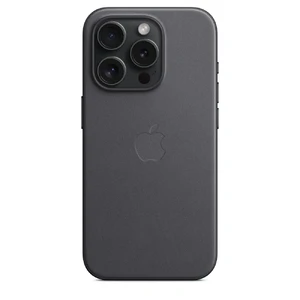 Защитный чехол Apple FineWoven Case с MagSafe Black (MT4H3) для iPhone 15 Pro - Фото 6