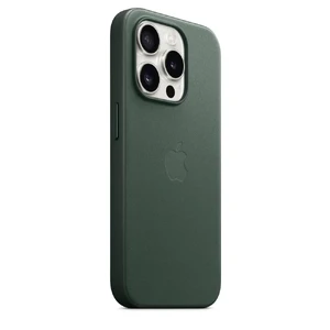 Захисний чохол Apple FineWoven Case з MagSafe Evergreen (MT4U3) для iPhone 15 Pro - Фото 2