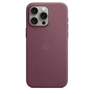 Захисний чохол Apple FineWoven Case з MagSafe Mulberry (MT4X3) для iPhone 15 Pro Max - Фото 6