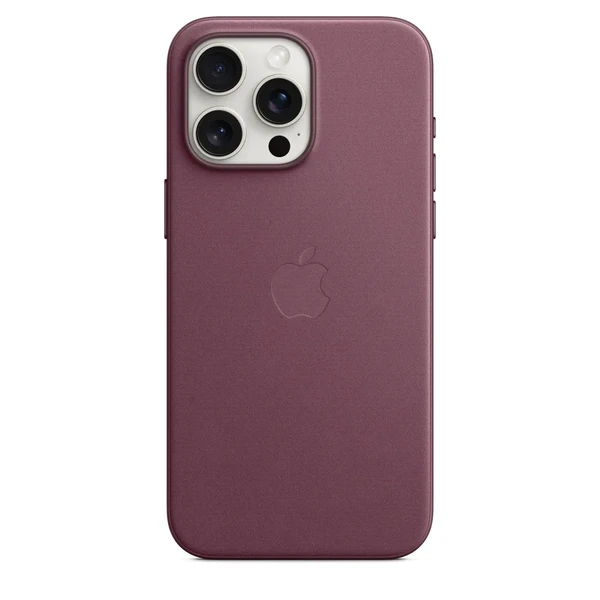 Защитный чехол Apple FineWoven Case с MagSafe Mulberry (MT4X3) для iPhone 15 Pro Max в Виннице