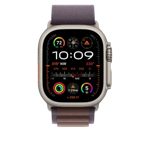 Ремінець Apple Alpine Loop Indigo для Apple Watch Ultra 2 49 mm | 45 mm | 44 mm Розмір S (MT5N3) - Фото 2