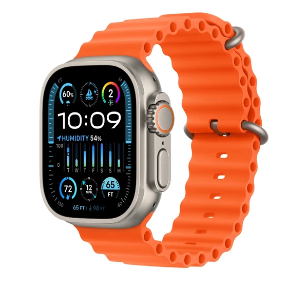 Ремінець Apple Ocean Band Orange для Apple Watch Ultra 2 49mm | 45mm | 44mm (MT653) у Вінниці