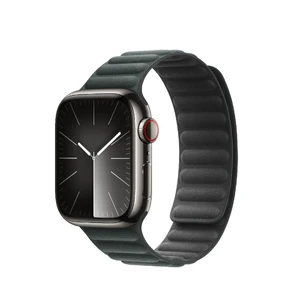 Ремінець Apple Magnetic Link Evergreen з FineWoven для Apple Watch Ultra 2 49 mm | 45 mm | 44 mm | 42 mm Розмір M/L (MTJD3) MTJD3 - Фото 1