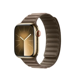Ремешок Apple Magnetic Link Taupe из FineWoven для Apple Watch Ultra 2 49 mm | 45 mm | 44 mm | 42 mm Размер M/L (MTJE3) MTJE3 - Фото 1