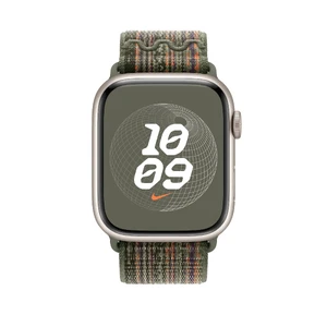 Ремінець Apple Sequoia/Orange Nike Sport Loop (MTL63) для Apple Watch Ultra 2 49 mm | 45 mm | 44 mm | 42 mm - Фото 2