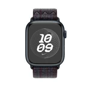 Ремінець Apple Black/Blue Nike Sport Loop (MUJV3) для Apple Watch 41 mm | 40 mm | 38 mm - Фото 2