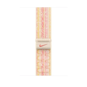 Ремінець Apple Starlight/Pink Nike Sport Loop (MUJY3) для Apple Watch Ultra 2 49 mm | 45 mm | 44 mm | 42 mm - Фото 3