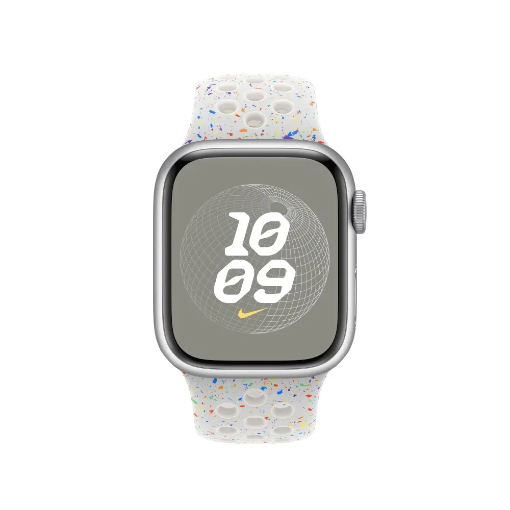 Ремешок iLoungeMax Pure Platinum Nike Sport Band для Apple Watch 41mm | 40mm | 38mm OEM