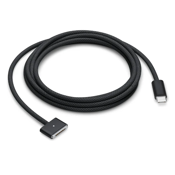 Зарядный кабель Apple USB-C to MagSafe 3 Cable (2 m) Space Black для MacBook Air M2 | Pro M3 (MUVQ3)