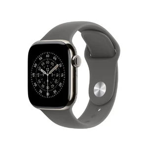 Ремінець Apple Sport Band Stone Gray для Apple Watch 42mm | 41mm | 40mm | 38mm Розмір S/M  - Фото 1