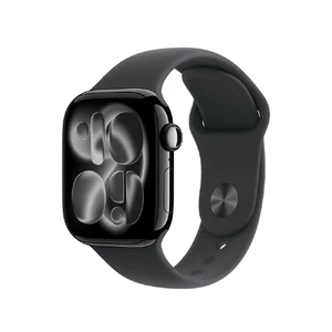 Ремінець Apple Sport Band Black для Apple Watch 42mm | 41mm | 40mm | 38mm Розмір M/L  - Фото 1