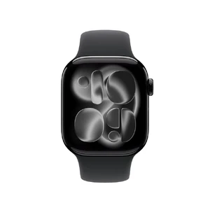 Ремінець Apple Sport Band Black для Apple Watch 42mm | 41mm | 40mm | 38mm Розмір M/L - Фото 2