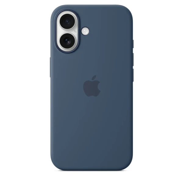 Силиконовый чехол Apple Silicone Case MagSafe Denim (MYY23) для iPhone 16 в Виннице
