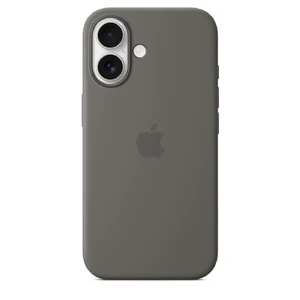 Силиконовый чехол Apple Silicone Case MagSafe Stone Gray (MYYC3) для iPhone 16 Plus