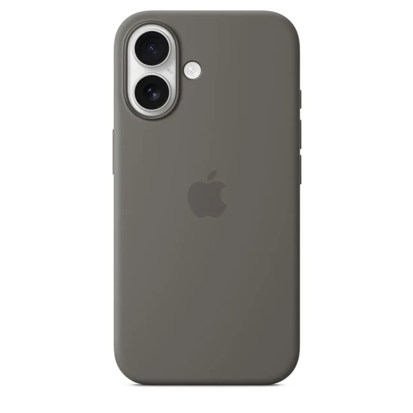 Силиконовый чехол Apple Silicone Case MagSafe Stone Gray (MYY33) для iPhone 16 в Виннице