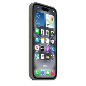 Силіконовий чохол Apple Silicone Case MagSafe Stone Gray (MYYC3) для iPhone 16 Plus - Фото 2