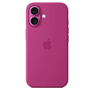 Силиконовый чехол Apple Silicone Case MagSafe Fuchsia (MYY53) для iPhone 16