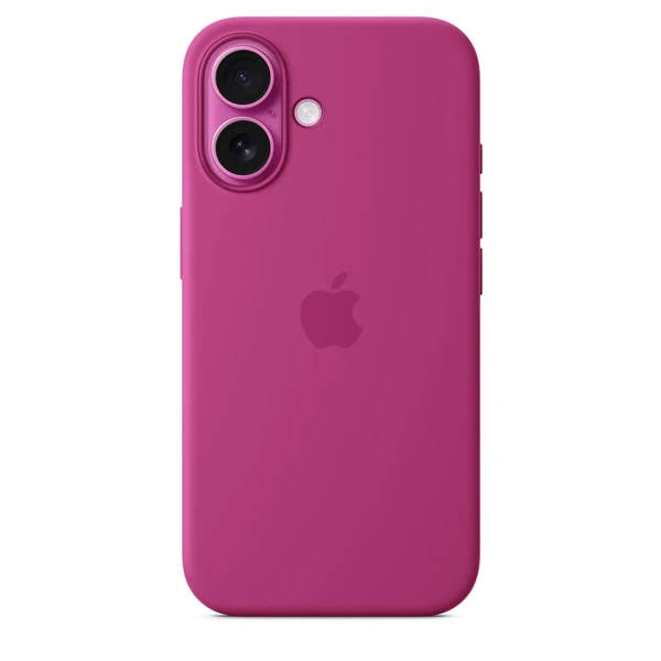 Силиконовый чехол Apple Silicone Case MagSafe Fuchsia (MYY53) для iPhone 16 в Виннице