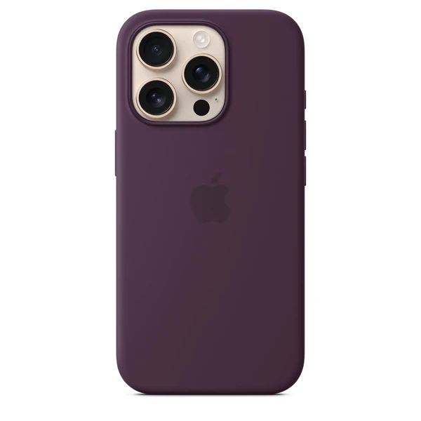 Силіконовий чохол Apple Silicone Case MagSafe Plum (MYYM3) для iPhone 16 Pro в Ужгороді