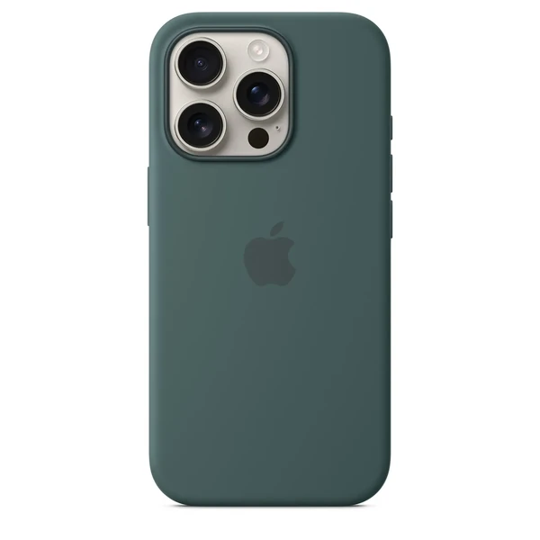 Силіконовий чохол Apple Silicone Case MagSafe Lake Green (MYYR3) для iPhone 16 Pro в Ужгороді