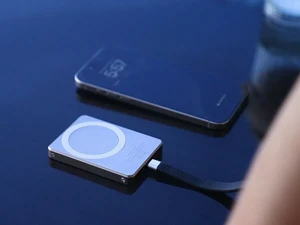 Внешний жесткий диск SSD с функцией повербанка, MagSafe и USB-C хабом MagDisk Pro для iPhone 15 - Фото 2