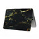 Мраморный чехол iLoungeMax Marble Black | Yellow для MacBook 12"  - Фото 1