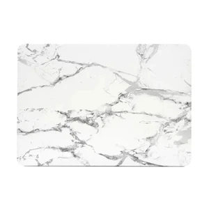 Мармуровий чохол iLoungeMax Marble White | Gray для MacBook 12" - Фото 3