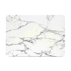 Мармуровий чохол iLoungeMax Marble White | Gray для MacBook Pro 13"Retina - Фото 2