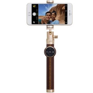 Монопод Momax Selfie Pro 90cm Gold + трипод