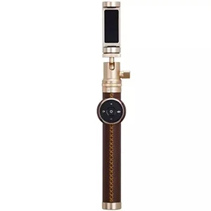 Монопод Momax Selfie Pro 90cm Gold + трипод - Фото 5
