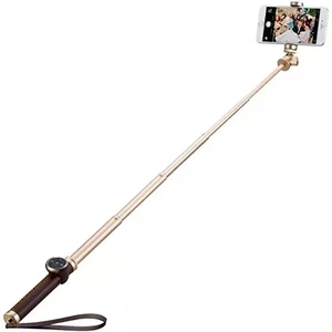 Монопод Momax Selfie Pro 90cm Gold + трипод - Фото 3