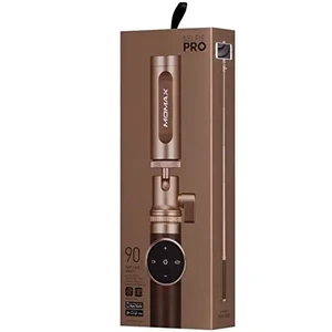 Монопод Momax Selfie Pro 90cm Gold + трипод - Фото 7