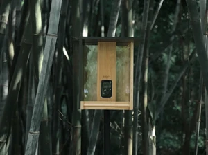 Екологічна годівниця для птахів з AI камерою Netvue Birdfy Bamboo  - Фото 1