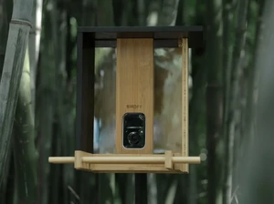 Екологічна годівниця для птахів з AI камерою Netvue Birdfy Bamboo - Фото 2