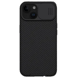 Протиуданий чохол зі шторкою для камери Nillkin CamShield Pro Black для iPhone 15