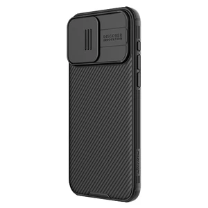 Противоударный чехол со шторкой для камеры Nillkin CamShield Pro Black для iPhone 15 Pro - Фото 2