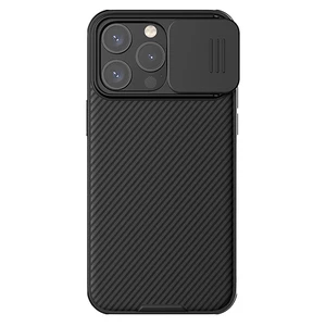 Протиуданий чохол зі шторкою для камери Nillkin CamShield Pro Black для iPhone 15 Pro Max