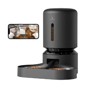 Умная кормушка PETLIBRO Granary Camera Monitoring Feeder 5L Black для собак и кошек с камерой наблюдения и автоматическим дозатором - Фото 2