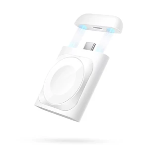 Бездротова зарядка ESR Portable Charger White для Apple Watch