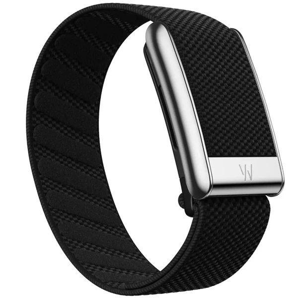 Ремінець WHOOP 5.0 SuperKnit Luxe Bands Obsidian with Titanium у Рівному