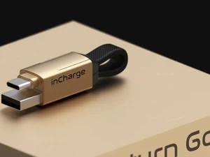 Універсальний багатофункціональний брелок для зарядки Rolling Square inCharge 6 - Фото 5