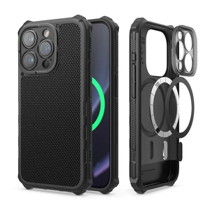 Протиударний чохол з MagSafe elago Armor Case Black для iPhone 15 Pro Max