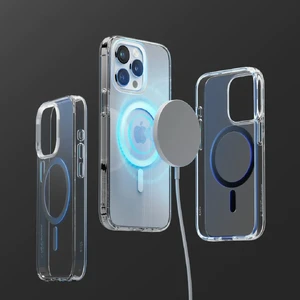Прозорий чохол з MagSafe elago Hybrid Clear Case Medium Grey для iPhone 15 Pro - Фото 5