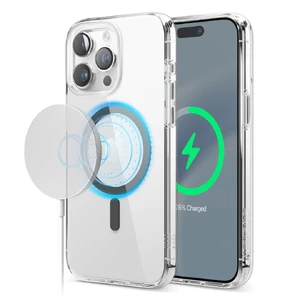 Прозорий чохол з MagSafe elago Hybrid Clear Case Medium Grey для iPhone 15 Pro - Фото 2