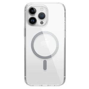 Прозорий чохол з MagSafe elago Hybrid Clear Case Medium Grey для iPhone 15 Pro