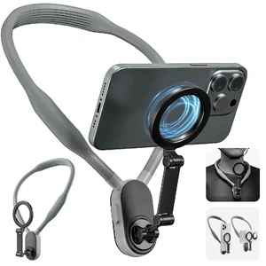 Магнитный держатель MagSafe iLoungeMax Magnetic Neck Mount на шею для съемки видео сверху - Фото 5